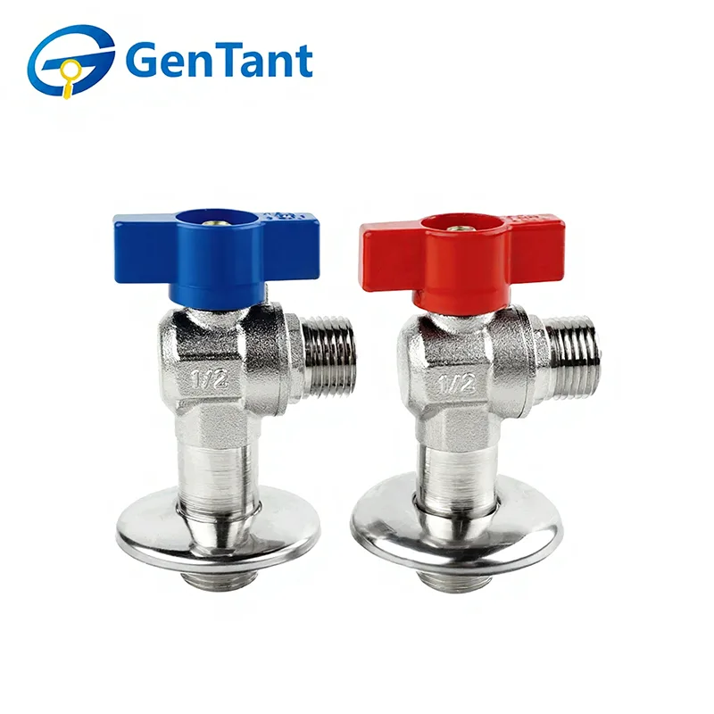 Udvidet gasvinkelkugleventil