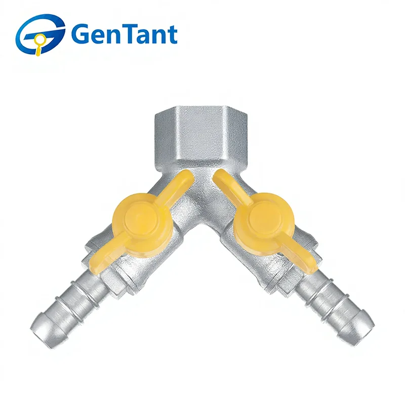 Y-formet afledningsventil